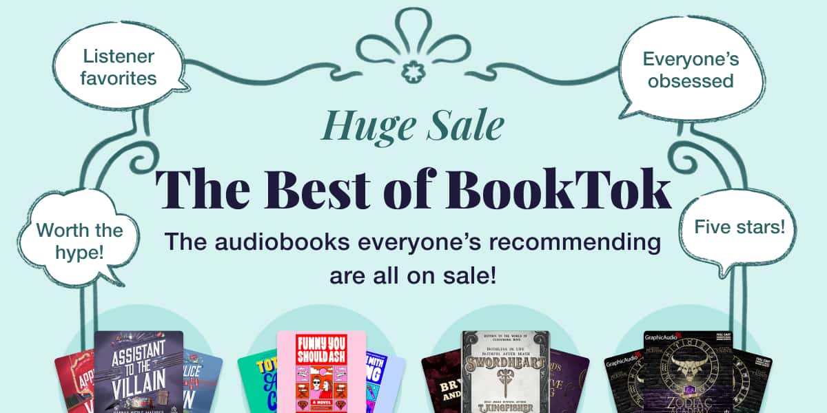 The audiobooks everyone’s recommending are all on sale — don’t miss the Best of BookTok!
