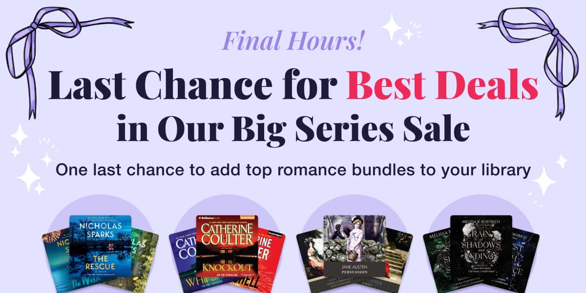 One last chance to add top romance bundles to your library — our Big Series Sale ends tonight!