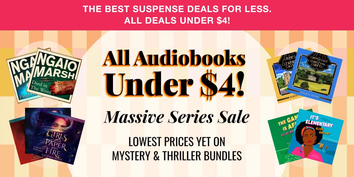 The best suspense for less. All deals under $4 in our Massive Series Sale!